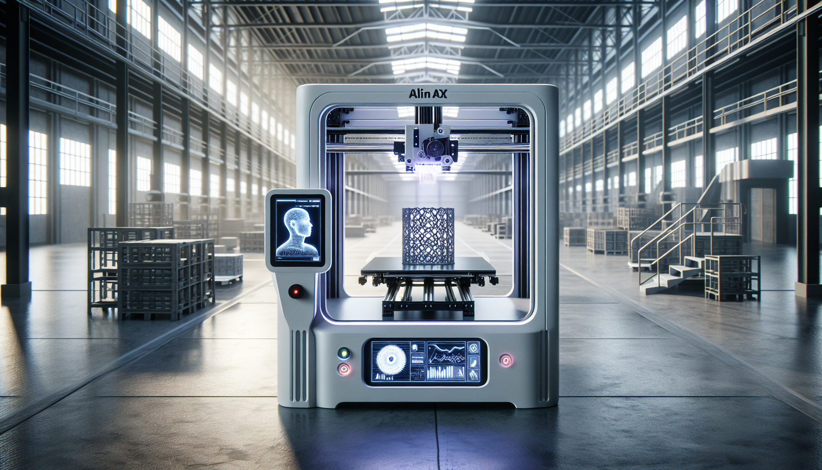 3D printer using AI for sustainable manufacturing