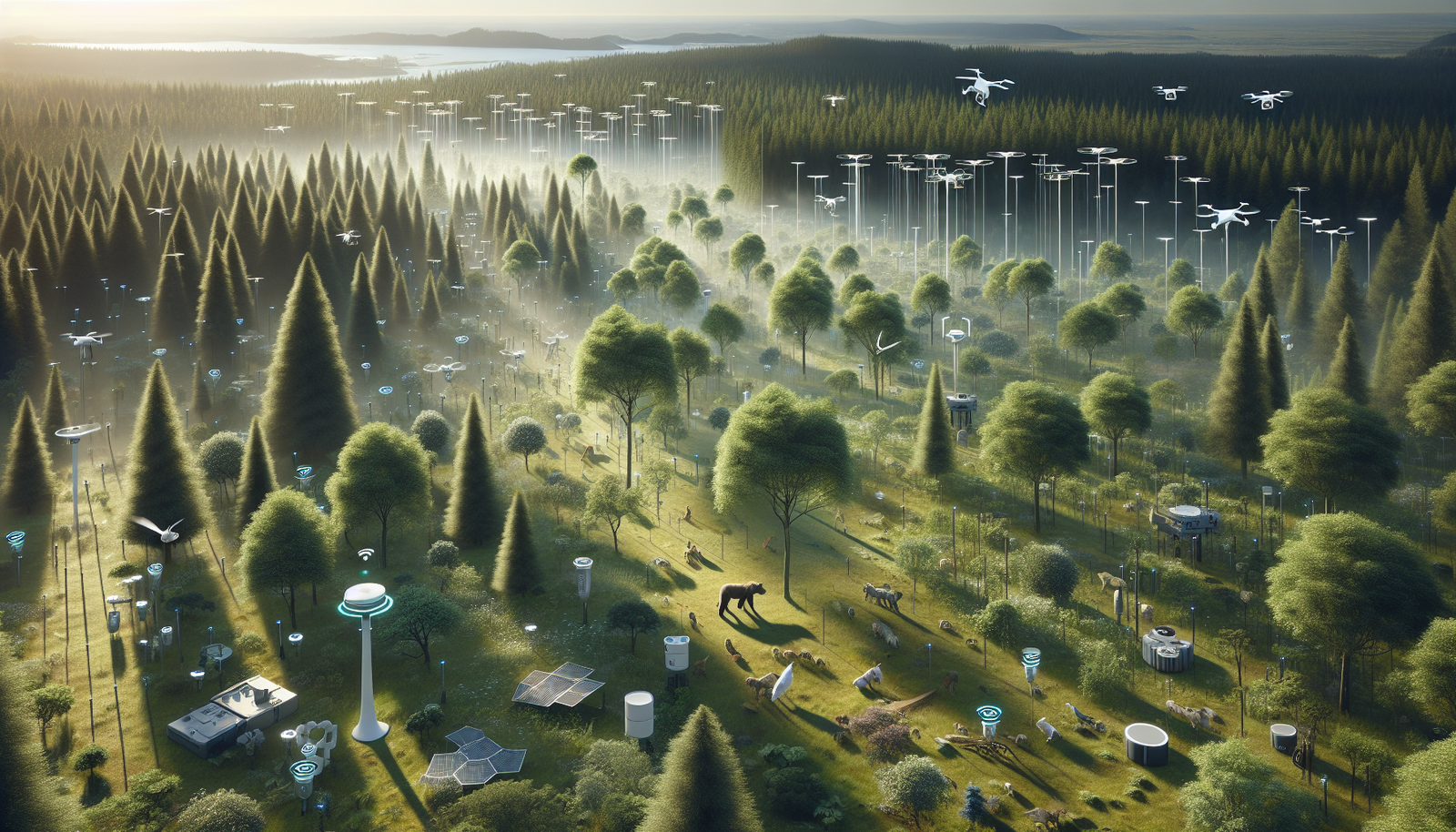AI in Sustainable Forestry: Safeguarding Forests and Biodiversity